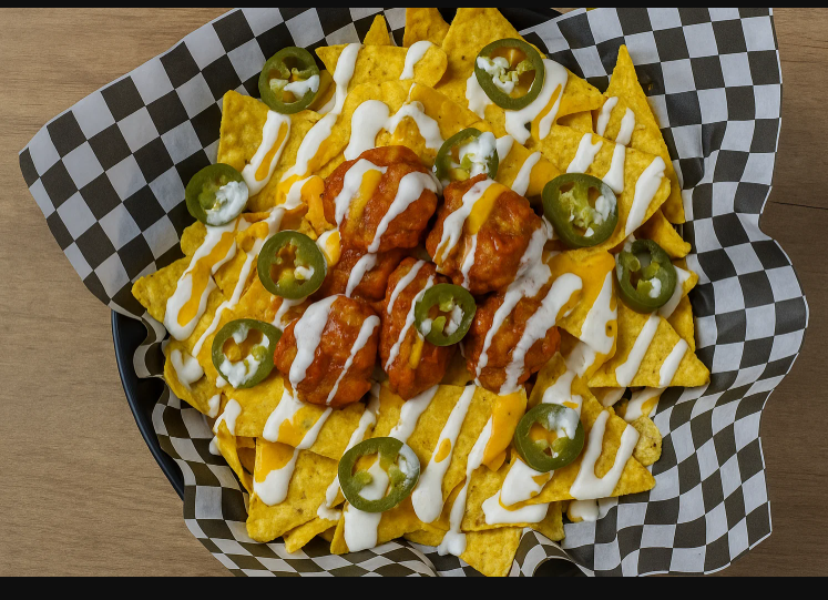 ½ Nachos boneless