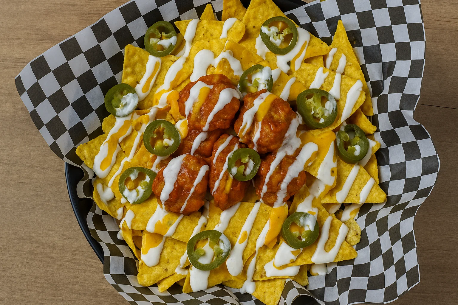 Orden nachos boneless